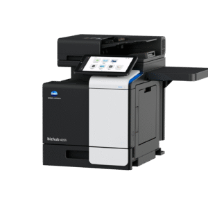 Konica Minolta bizhub 4751i / 4051i monochrome multifunction printer – front view